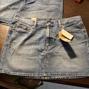 Levi's Blue Denim Skirt